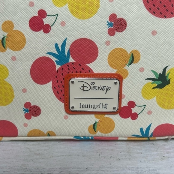 Loungefly Disney Mickey Mouse Spring Fruit Mini Backpack - Picture 10 of 14